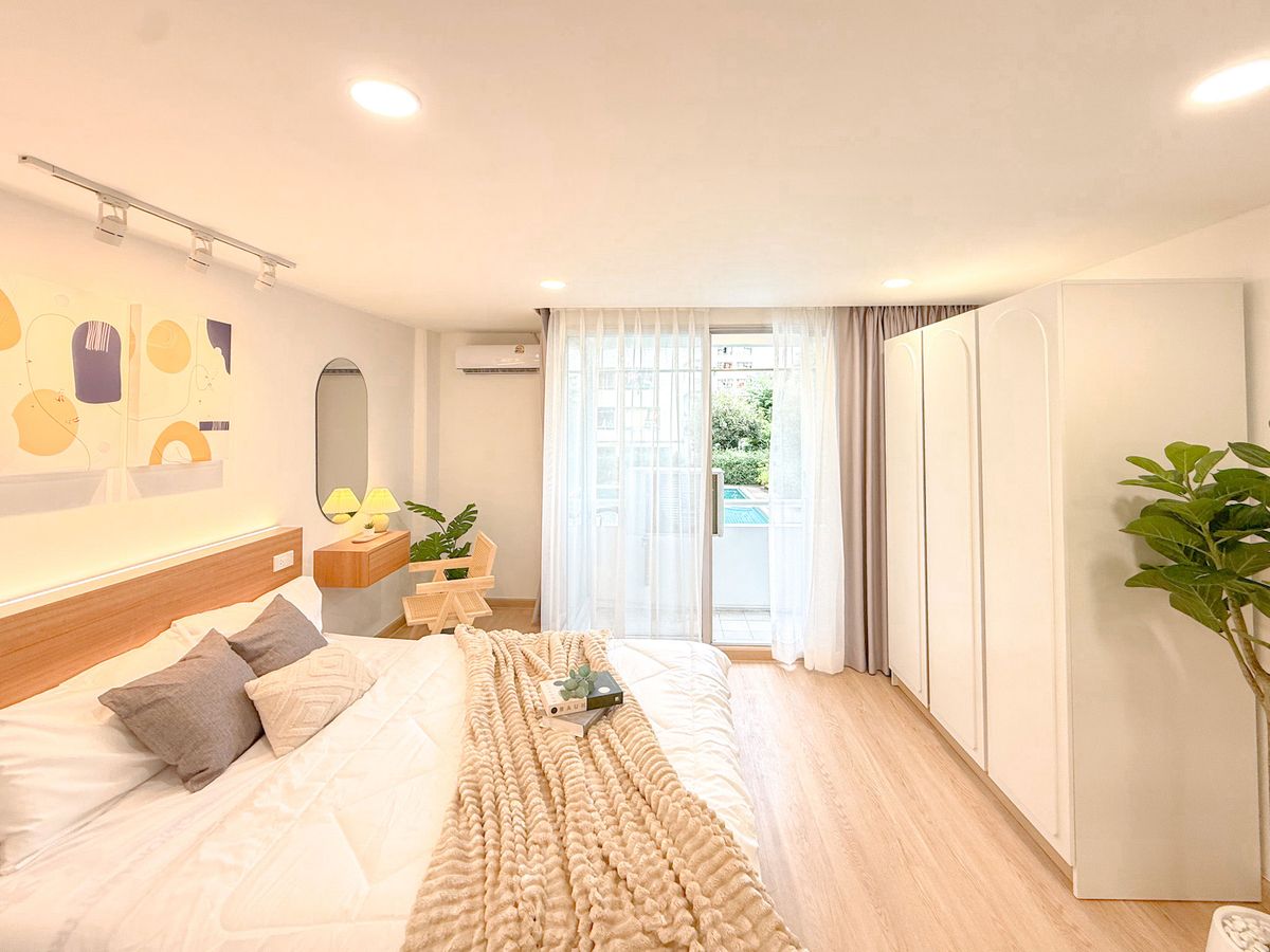 ขายคอนโดลาดพร้าว101 แฮปปี้แลนด์ : 💥ผ่อนเริ่มแค่ 4,XXX บาท/เดือน  🏡 City Villa ลาดพร้าว 130 – ตึก F2 ชั้น 2 คอนโดรีโนเวทใหม่ ใกล้ MRT ลาดพร้าว 101 แค่ 500 ม. 🌿 