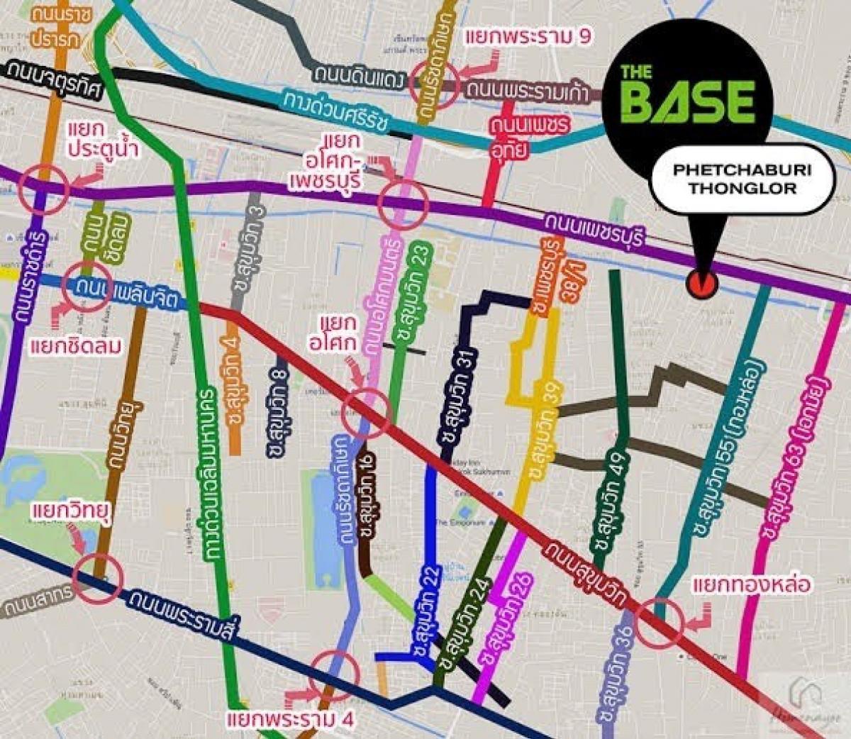ให้เช่าคอนโดพระราม 9 เพชรบุรีตัดใหม่ RCA : 🌈ว่าง 01 ตุลาคม🌈The BASE เพชรบุรี~ทองหล่อ🍀1-นอน 33 ตรม•🍀ชั้น 19 ได้ห้องมุมสุด PRIVATE +FREE WIFI🔻