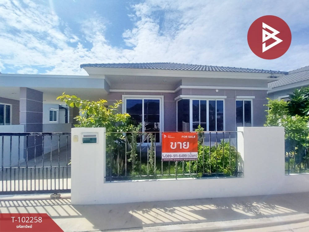 For SaleHouseKanchanaburi : For sale: semi-detached house, Pruksa Kanchana Village 12, Pak Phraek, Kanchanaburi