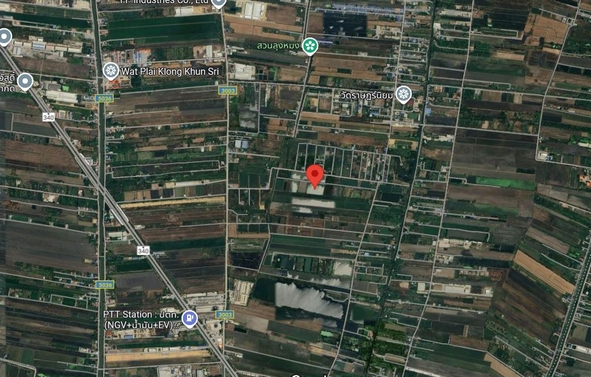 ขายที่ดินนนทบุรี บางใหญ่ บางบัวทอง : ขายที่ดิน ไทรน้อย ใกล้ถนนบางบัวทอง-สุพรรณบุรี ขนาด 10 ไร่ หน้ากว้าง 126 เมตร ใกล้วัดราษฎร์นิยม ทำเลดี เหมาะทำการเกษตร ปลูกบ้าน