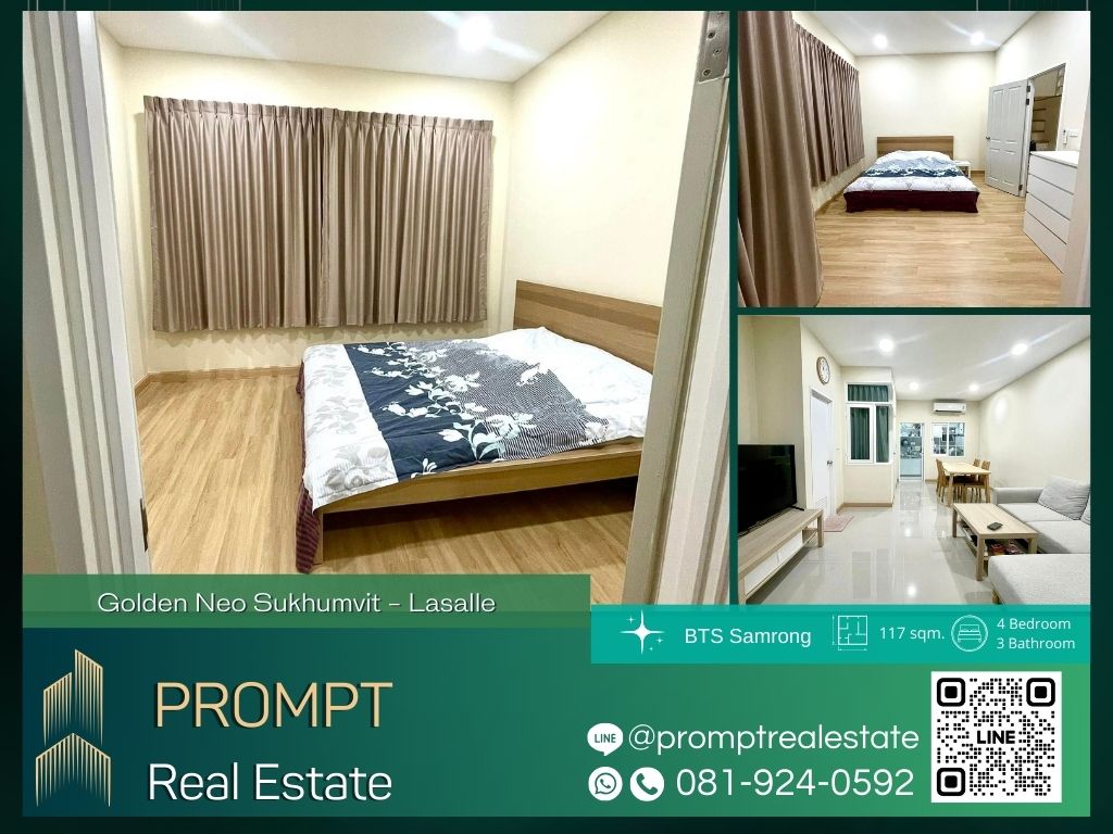 ขายบ้านสมุทรปราการ สำโรง : GH01224 - Golden Neo Sukhumvit - Lasalle :  โกลเด้น นีโอ สุขุมวิท - ลาซาล