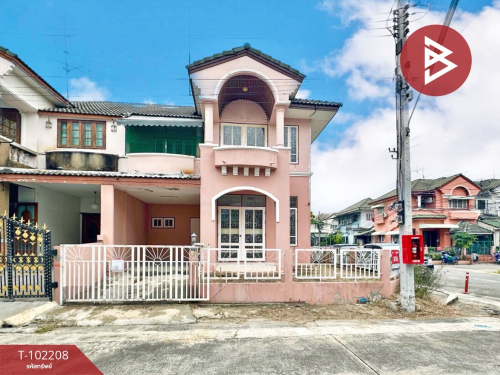For SaleHouseSamut Prakan,Samrong : For sale: semi-detached house, Lallyville Village, Srinakarin, Phraeksa, Samut Prakan