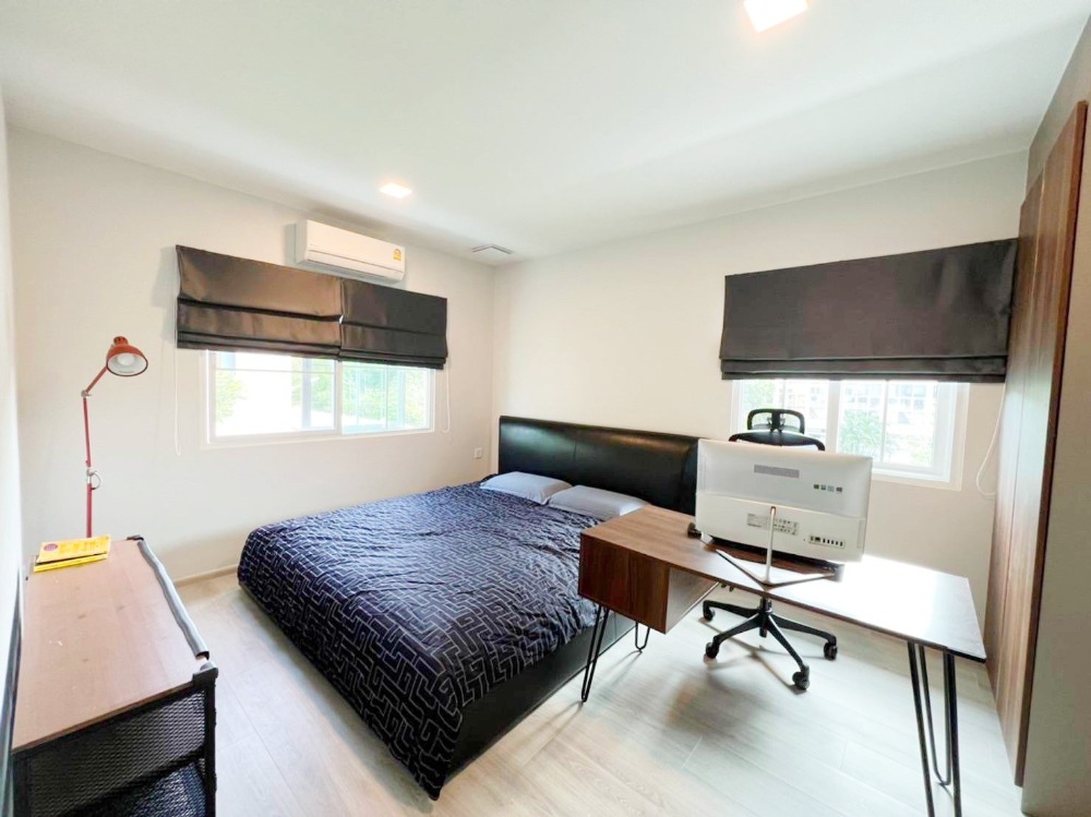 For RentHouseBangna, Bearing, Lasalle : House for rent, Chaiyaphruek, Bangna, Km.15, 59 sqw, corner unit, fully furnished.