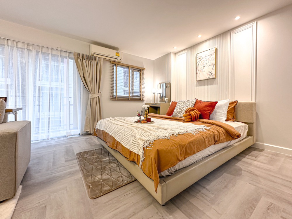 For SaleCondoOnnut, Udomsuk : The Escape Sukhumvit 101/1, orange, beautiful, ready to move in, near the BTS Do528