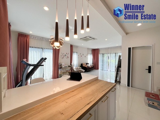 For SaleHouseSamut Prakan,Samrong : Single house for sale, Sukhapiban 2, Phatsar Bangna, Ring Road, has everything, near Soi Jemo