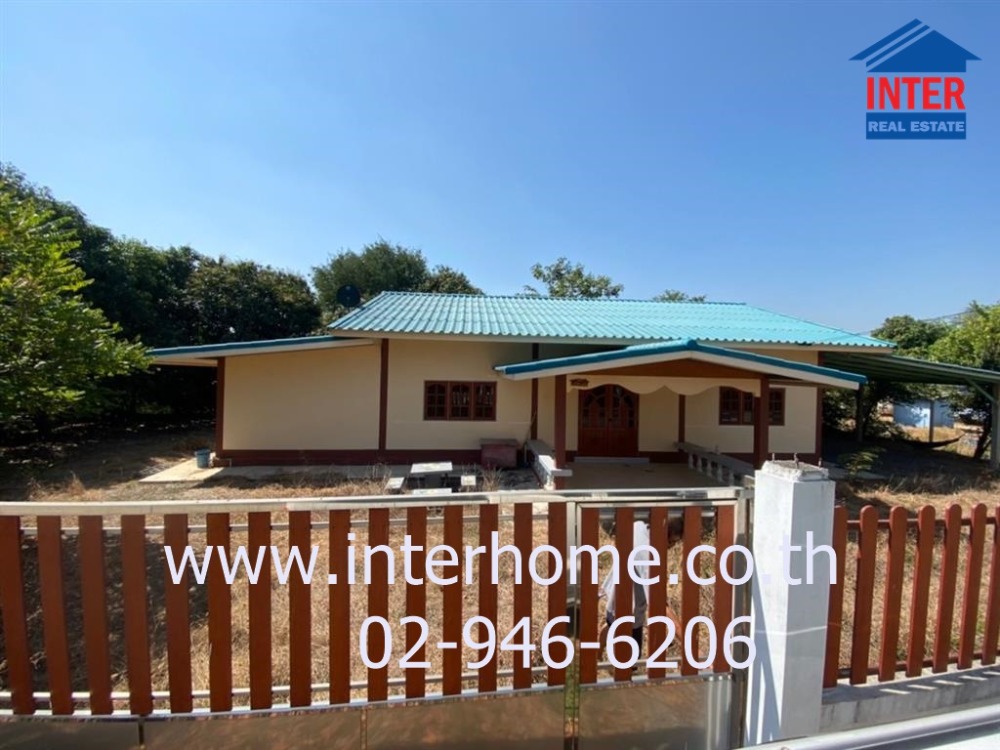 For SaleHouseNakhon Pathom : 2-storey detached house, 1 rai, 240 sq m., detached house near Chok Amnuay Farm, Pathum Thani-Bang Len Road, Thesaban 3 Road, Bang Len, Nakhon Pathom