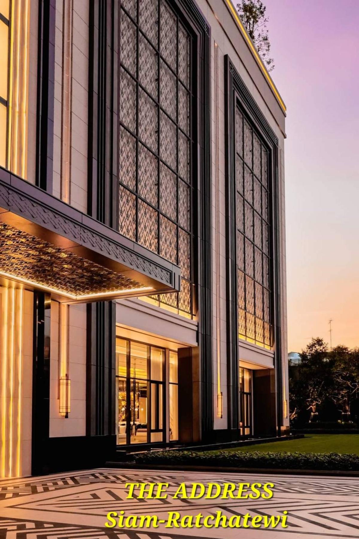 For RentCondoRatchathewi,Phayathai : 30/03/2026, In the heart of Ratchathewi! 1 bedroom condo The Address Siam with city view, convenient BTS, easy travel35 sq.m. Rental price 35,000 baht per month with complete facilities! 0642748883