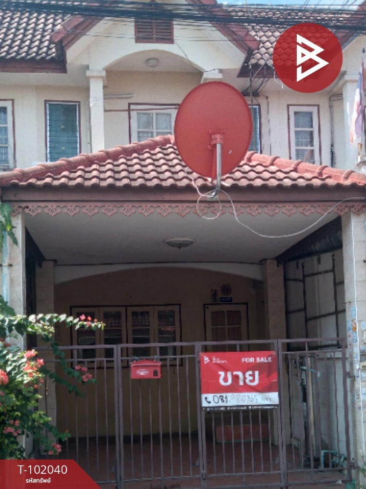 For SaleTownhomeNakhon Pathom : Townhouse for sale, Chatmani Village 2, Sam Phran, Nakhon Pathom