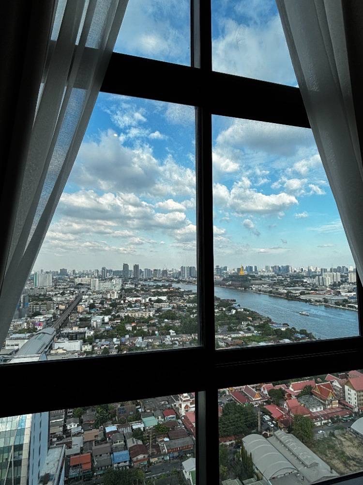 For SaleCondoPinklao, Charansanitwong : S-IDOJ108 Condo for sale, Ideo Charan 70 - Riverview, 35th floor, city view, 36 sq m., 1 bedroom, 1 bathroom, 3.7 million, 064-959-8900