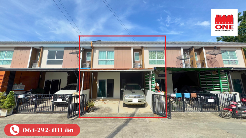 For RentTownhomeSamut Prakan,Samrong : For sale/rent: 2-storey townhouse, The Connect Theparak Muang Mai project, fully furnished, ready to move in