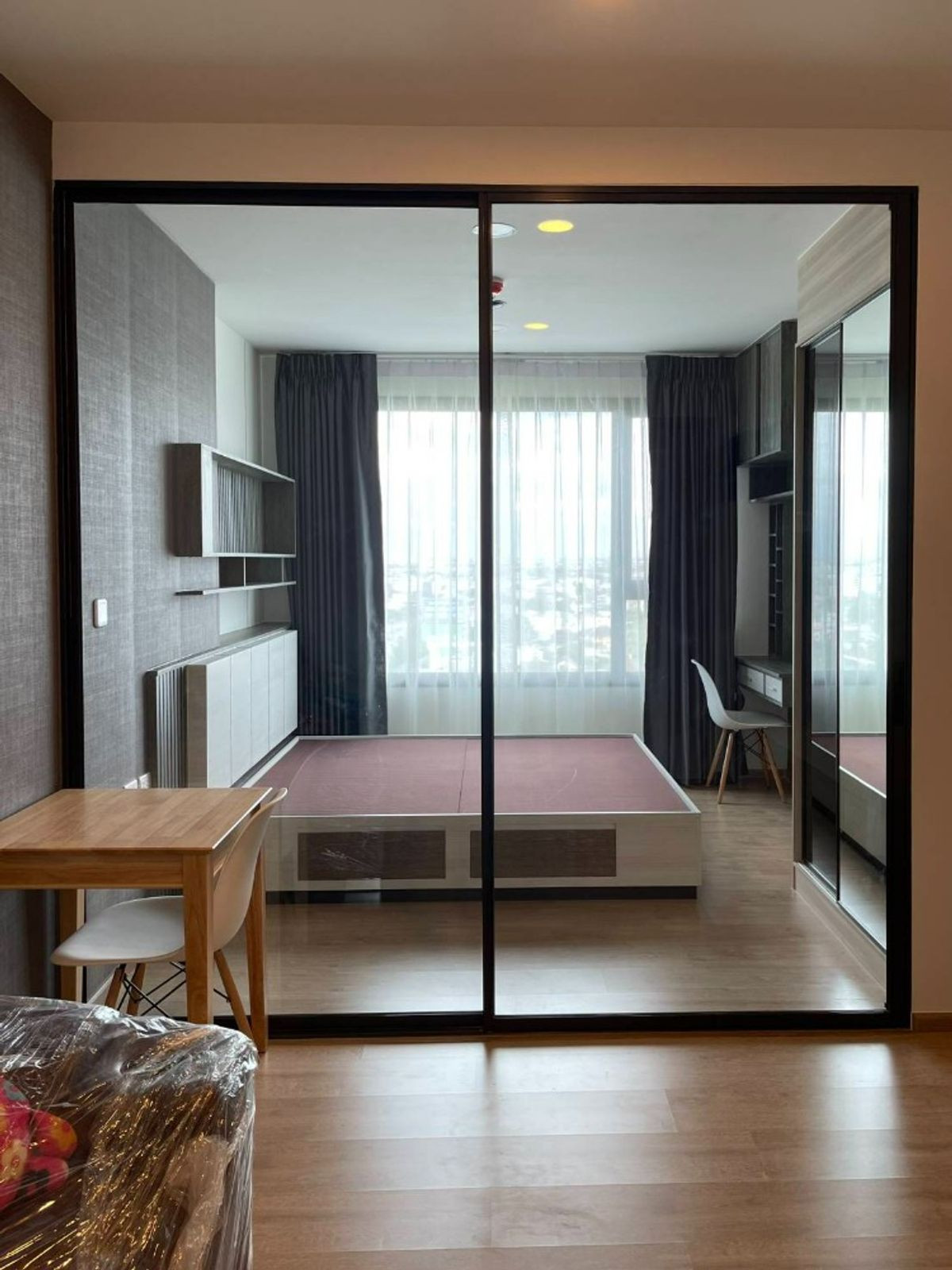 For SaleCondoKasetsart, Ratchayothin : Garden view, beautiful room, complete furniture⭐Chewathai Kaset - Nawamin (Chewathai Kaset - Nawamin)