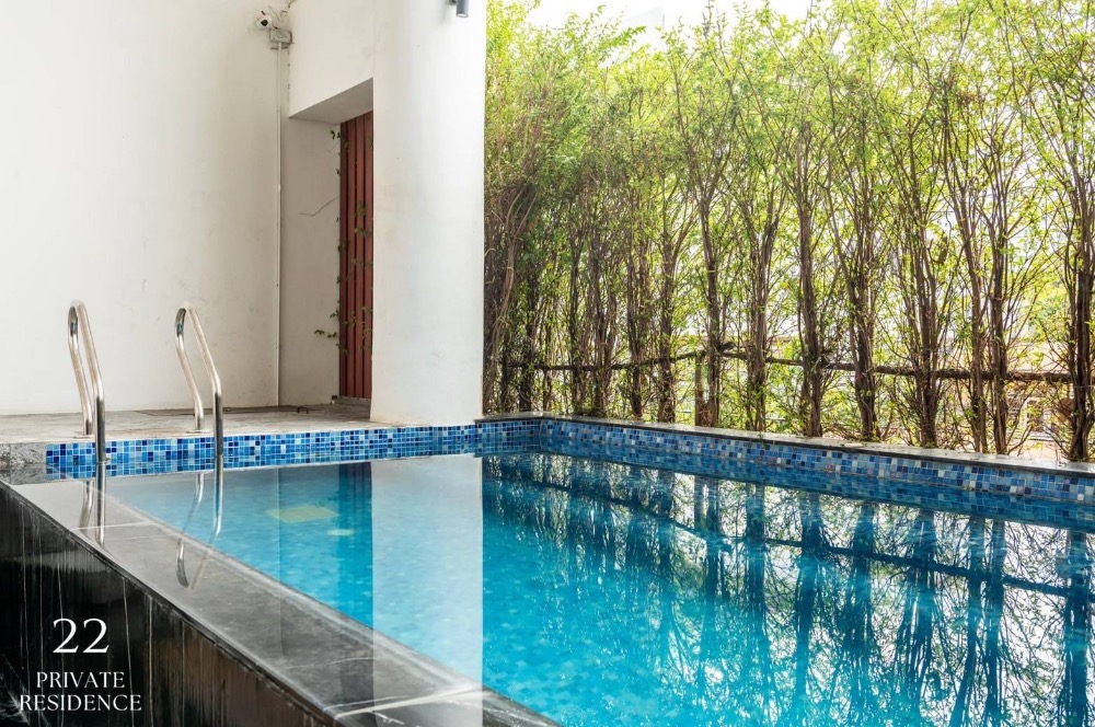 ขายบ้านรามคำแหง หัวหมาก : 🏠 บ้านเดี่ยว พูลวิลล่า กรุงเทพกรีฑา 12 ห้องนอน 6 ชั้น พร้อมเข้าอยู่