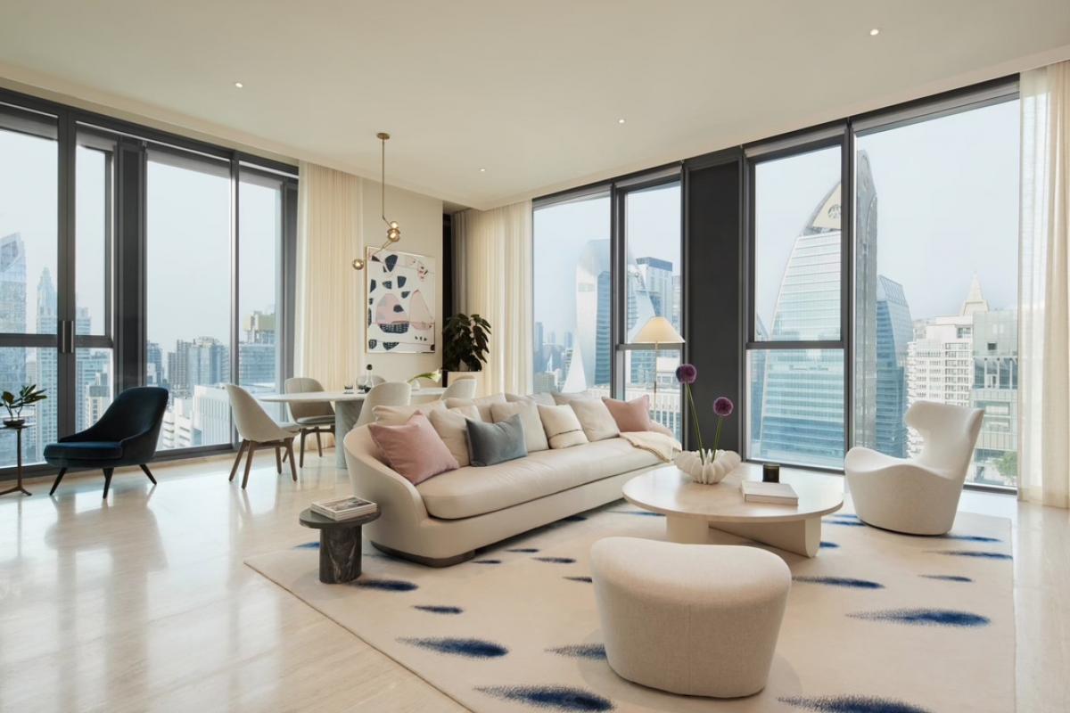 For SaleCondoWitthayu, Chidlom, Langsuan, Ploenchit : Condo for sale Scope Langsuan size 166 Sq.m 137,000,000 M Contact 086-7959997 (Jimmy)