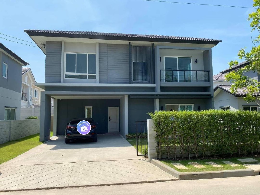 For RentHouseLadkrabang, Suwannaphum Airport : 🏡🌟✅ Rent a house in the Centro Bangna - Wongwaen project, beautifully decorated, ready to move in, good location, convenient transportation