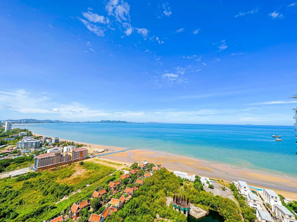 ให้เช่าคอนโดพัทยา บางแสน ชลบุรี สัตหีบ : 🎉For Rent🎉 The Riviera Monaco 🎉 1 Bedroom 🎉 40 SQM  ❗️ seaview on 33 floor
