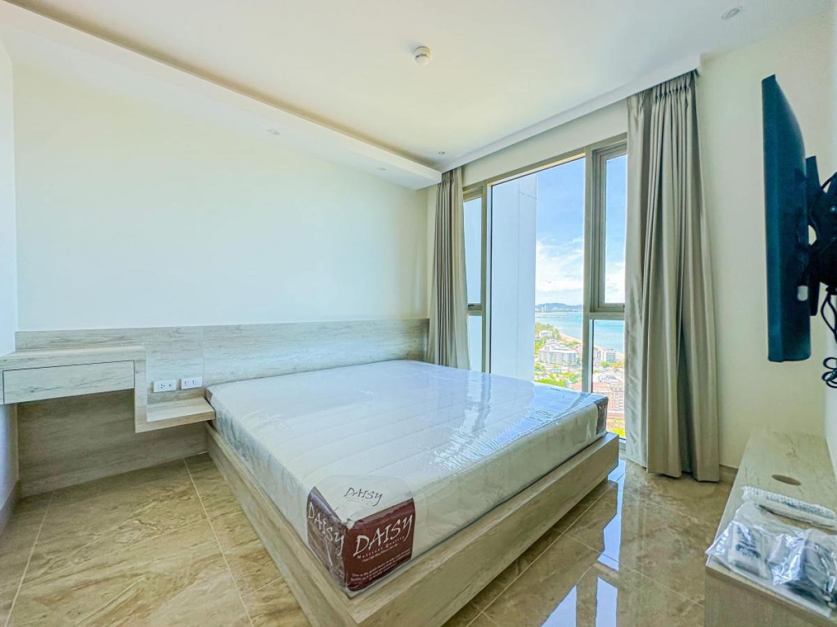 ให้เช่าคอนโดพัทยา บางแสน ชลบุรี สัตหีบ : 🎉For Rent🎉 The Riviera Monaco 🎉 1 Bedroom 🎉 40 SQM  ❗️ seaview on 33 floor