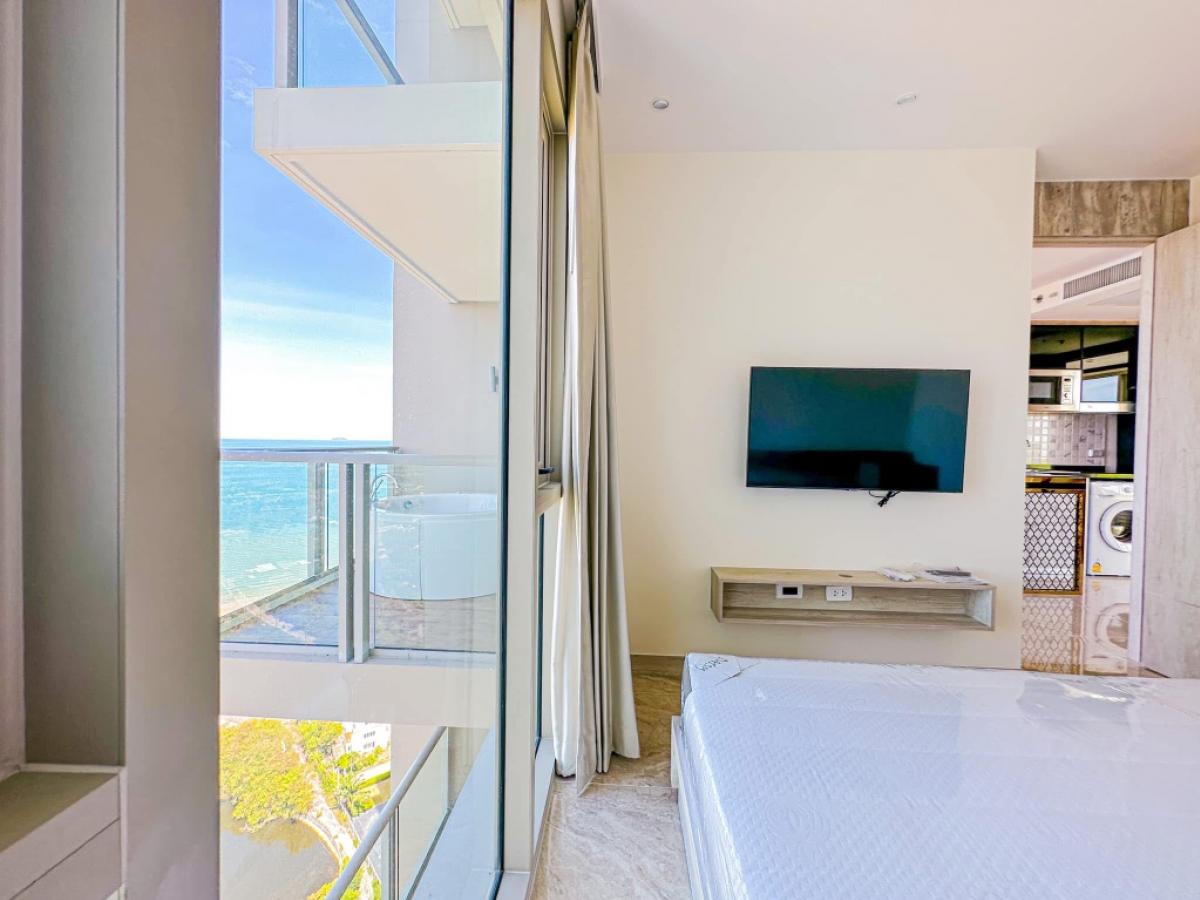 ให้เช่าคอนโดพัทยา บางแสน ชลบุรี สัตหีบ : 🎉For Rent🎉 The Riviera Monaco 🎉 1 Bedroom 🎉 40 SQM  ❗️ seaview on 33 floor