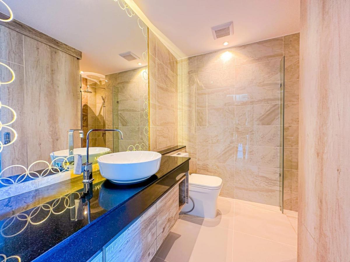 ให้เช่าคอนโดพัทยา บางแสน ชลบุรี สัตหีบ : 🎉For Rent🎉 The Riviera Monaco 🎉 1 Bedroom 🎉 40 SQM  ❗️ seaview on 33 floor