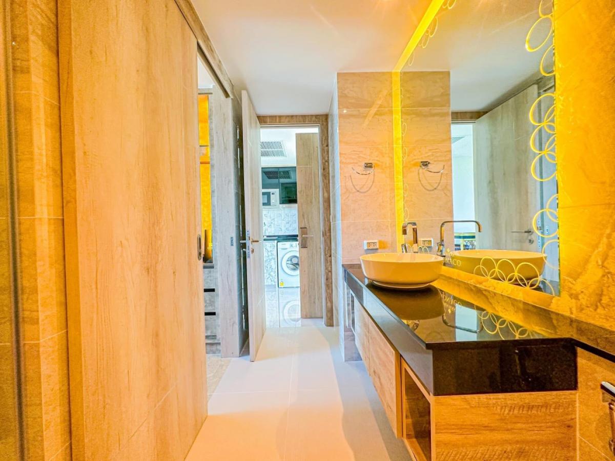 ให้เช่าคอนโดพัทยา บางแสน ชลบุรี สัตหีบ : 🎉For Rent🎉 The Riviera Monaco 🎉 1 Bedroom 🎉 40 SQM  ❗️ seaview on 33 floor