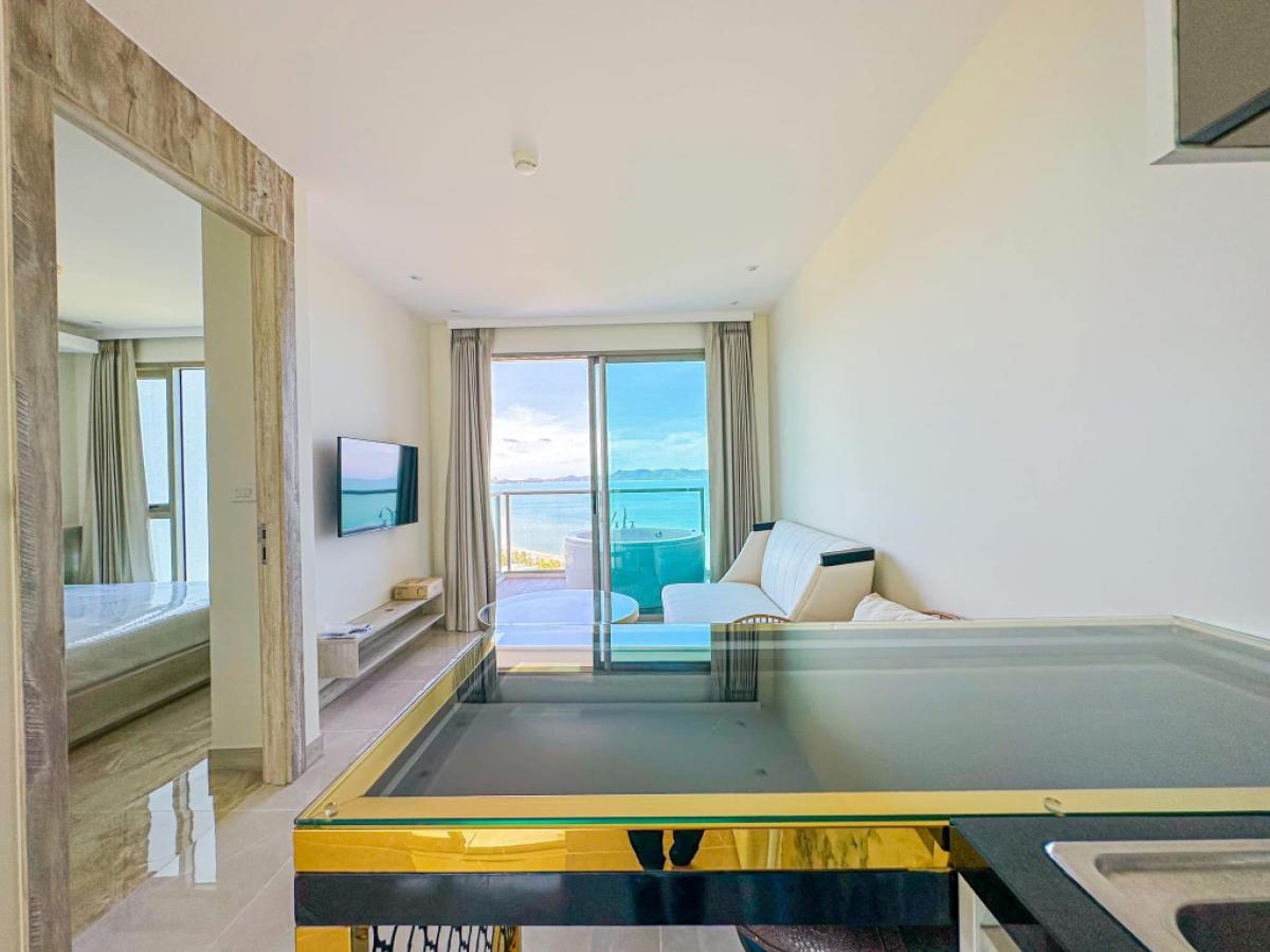 ให้เช่าคอนโดพัทยา บางแสน ชลบุรี สัตหีบ : 🎉For Rent🎉 The Riviera Monaco 🎉 1 Bedroom 🎉 40 SQM  ❗️ seaview on 33 floor