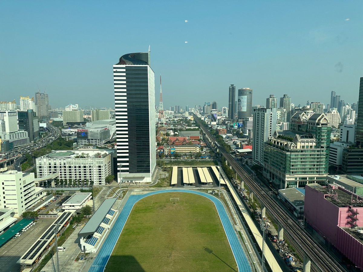 ให้เช่าคอนโดพระราม 9 เพชรบุรีตัดใหม่ RCA : LIFE ASOKE ✨ | ฺ35 ตร.ม. ห้องวิวโล่ง 📞 Line:@pukkhome (with @ )