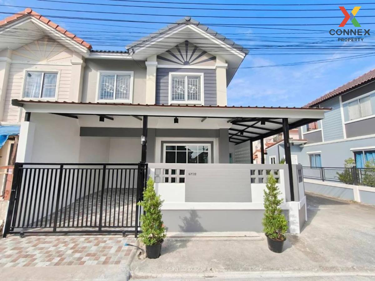 ขายทาวน์โฮมนนทบุรี บางใหญ่ บางบัวทอง : ขายทาวน์เฮ้าส์/ทาวน์โฮม  บ้านพฤกษา 33 บางบัวทอง ห้องมุม รีโนเวทใหม่ บางคูรัด บางบัวทอง นนทบุรี CX-112734