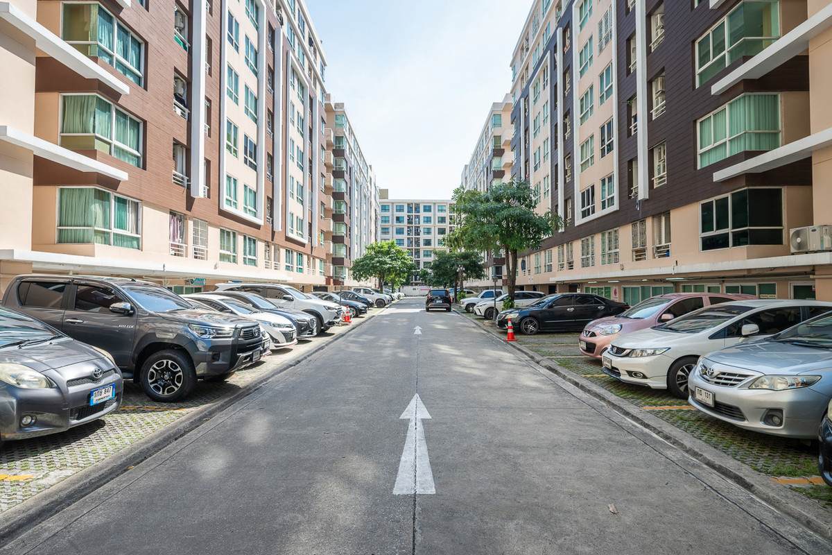 For SaleCondoKaset Nawamin,Ladplakao : Corner room, complete with furniture and appliances⭐Premsiri Boutique Park (Premsiri Boutique Park)