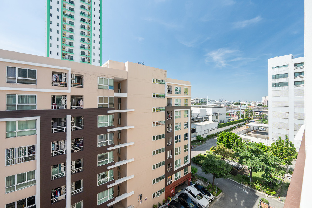 For SaleCondoKaset Nawamin,Ladplakao : Corner room, complete with furniture and appliances⭐Premsiri Boutique Park (Premsiri Boutique Park)