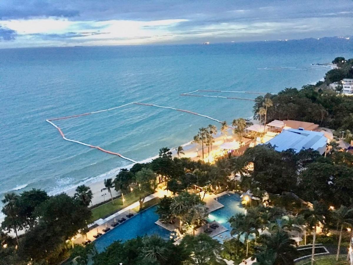 ให้เช่าคอนโดพัทยา บางแสน ชลบุรี สัตหีบ : FOR RENT ‼️📍 Beachfront Zire Wongamat Condo in Pattaya