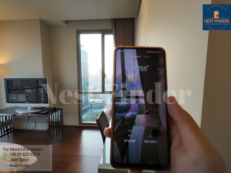 ให้เช่าคอนโดสุขุมวิท อโศก ทองหล่อ : Corner Unit with Stunning City Views : For Rent: Quattro by Sansiri