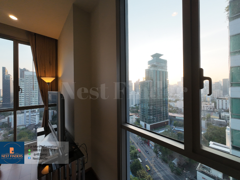 ให้เช่าคอนโดสุขุมวิท อโศก ทองหล่อ : Corner Unit with Stunning City Views : For Rent: Quattro by Sansiri