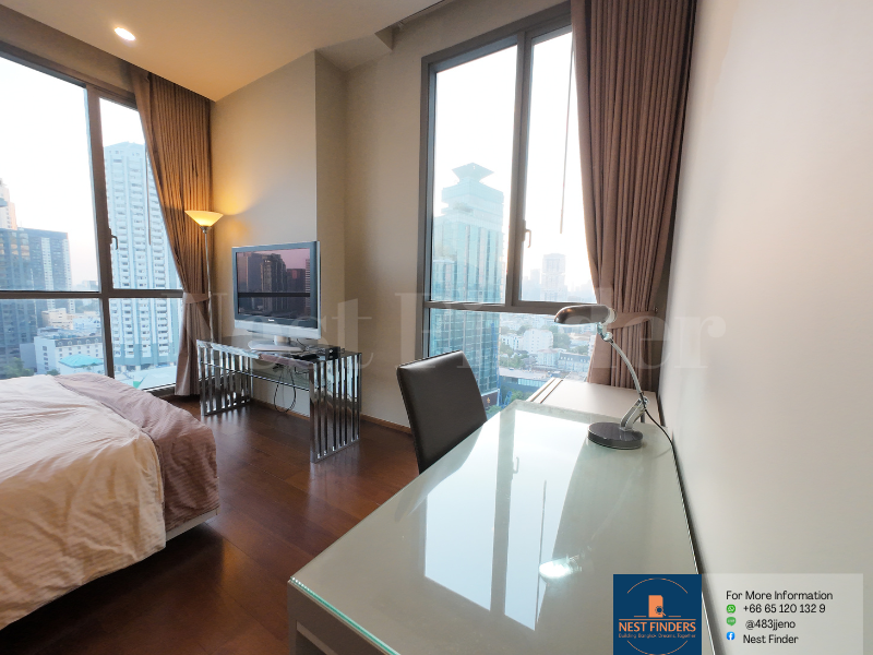ให้เช่าคอนโดสุขุมวิท อโศก ทองหล่อ : Corner Unit with Stunning City Views : For Rent: Quattro by Sansiri