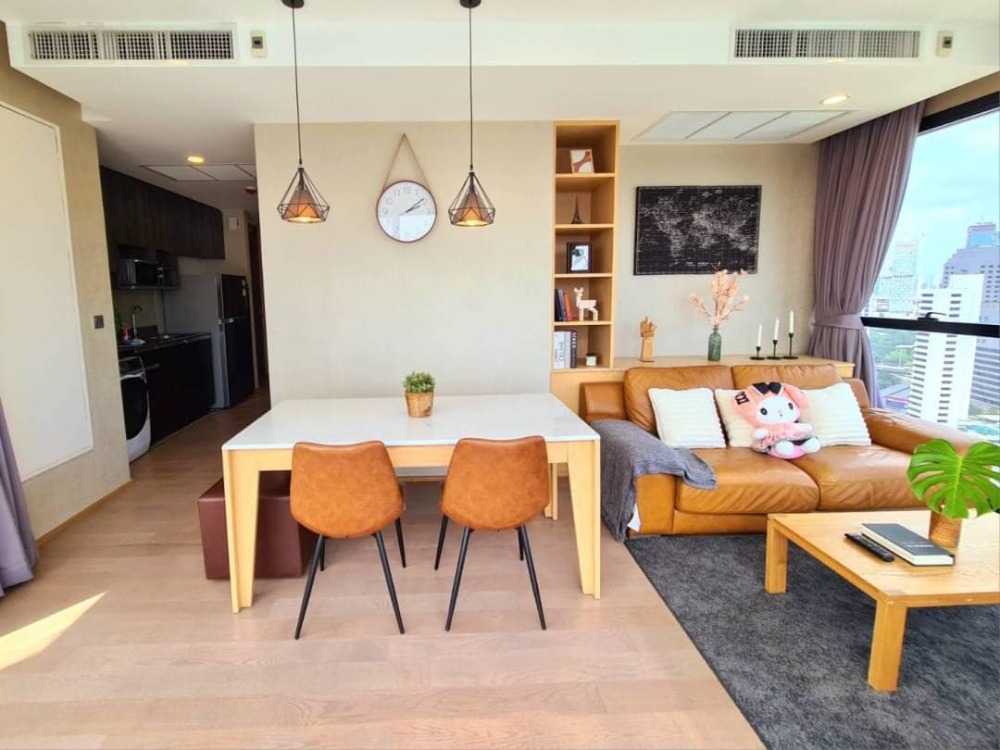 For RentCondoSiam Paragon ,Chulalongkorn,Samyan : 🔥For urgent rent🔥 Condo Ashton Chula Silom (Ashton Chula-Silom) 2 bedrooms, 1 bathroom, 57 sq m., 30th floor, complete electrical appliances, near MRT Sam Yan, Chulalongkorn University