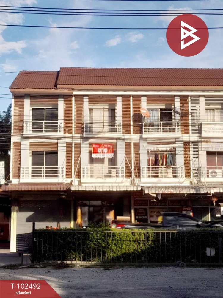 For SaleShop HouseSamut Prakan,Samrong : Commercial building for sale, Kittinakorn Village, Green Ville, Bang Phli, Samut Prakan