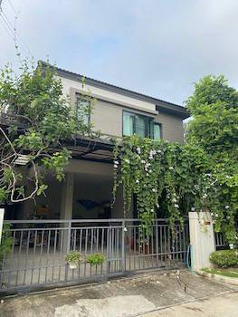 For RentHousePinklao, Charansanitwong : 2-storey detached house for rent, Life Bangkok Boulevard, Ratchaphruek, Pinklao, 3 bedrooms, 3 bathrooms, beautiful house, ready to move in, near Central West View