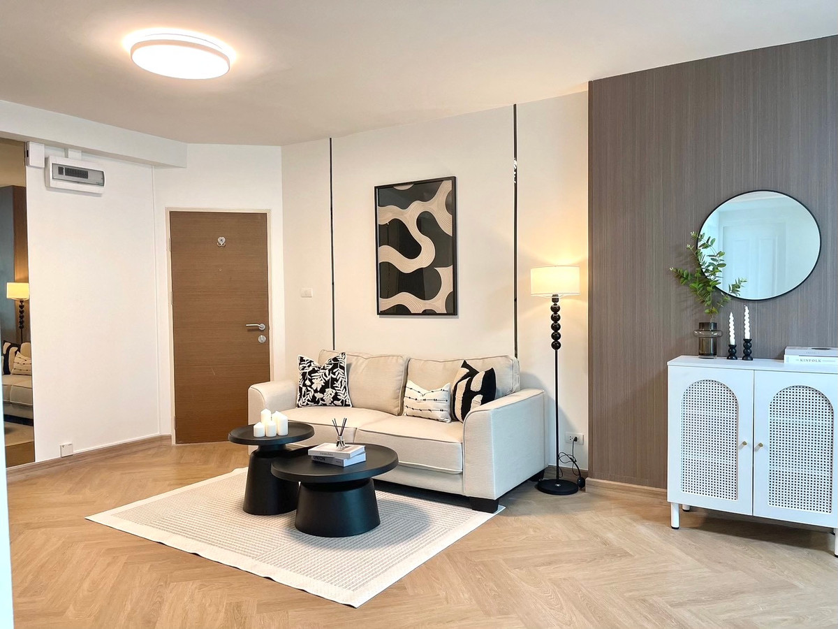 For SaleCondoKasetsart, Ratchayothin : Newly renovated, beautiful room, exactly as shown in the picture⭐Supalai Park Kaset (Supalai Park Kaset)