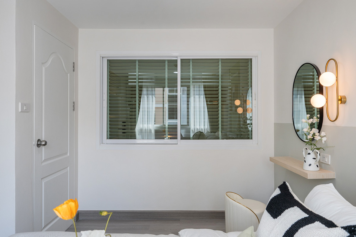 For SaleCondoKaset Nawamin,Ladplakao : Corner room, complete with furniture and appliances⭐Premsiri Boutique Park (Premsiri Boutique Park)