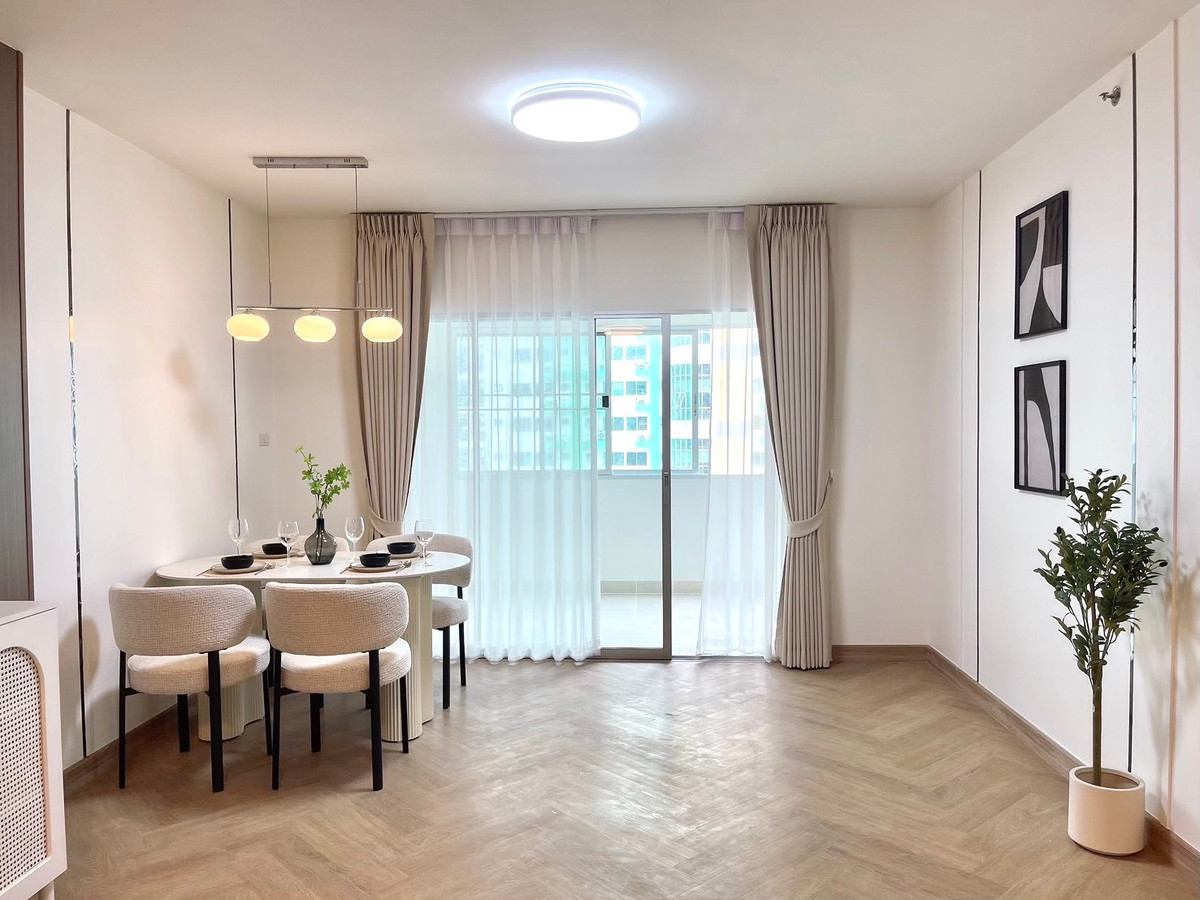 For SaleCondoKasetsart, Ratchayothin : Newly renovated, beautiful room, exactly as shown in the picture⭐Supalai Park Kaset (Supalai Park Kaset)