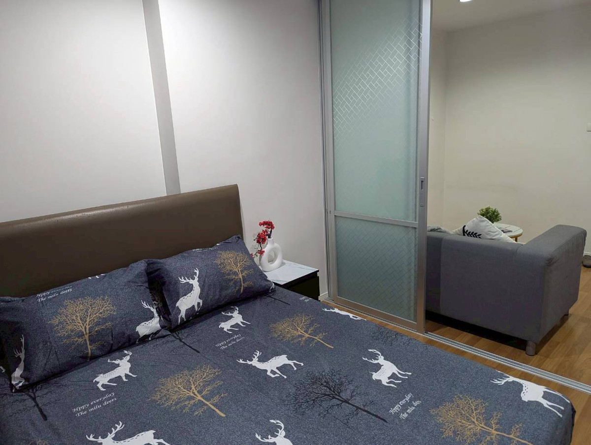 For RentCondoRama9, Petchburi, RCA : Condo for rent: Lumpini Park Rama 9 - Ratchada 🏢 (RCA) Building A, 23rd floor, front building with 7-Eleven