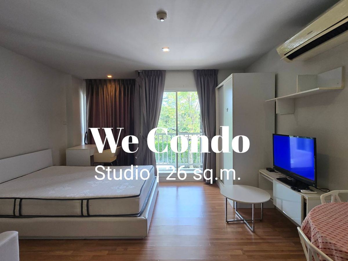 For RentCondoYothinpattana,CDC : New room for rent. ✨️We Condo Ekkamai-Ram Inthra, beautiful room, big price, good price 📱Line ID: @Promptcondo