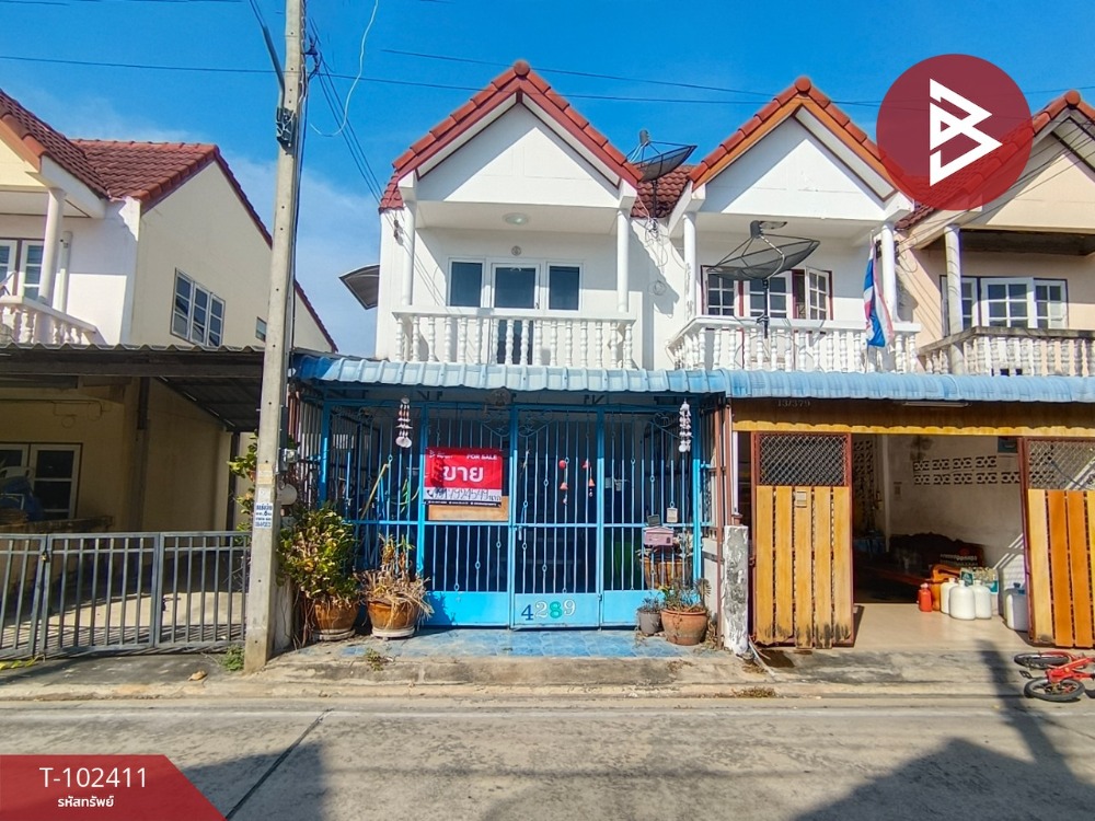 For SaleTownhomeCha-am Phetchaburi : Townhouse for sale, Chokbunmee Village, Cha-am-Phetchaburi