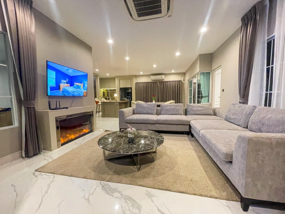 For RentHouseVipawadee, Don Mueang, Lak Si : Release / rent houses, Nantawan Ram Inthra-Phahon 50 /4 bedrooms, 4 bathrooms, 3 parking (maximum 4 cars), 108 sq.m., 291 sqm.
