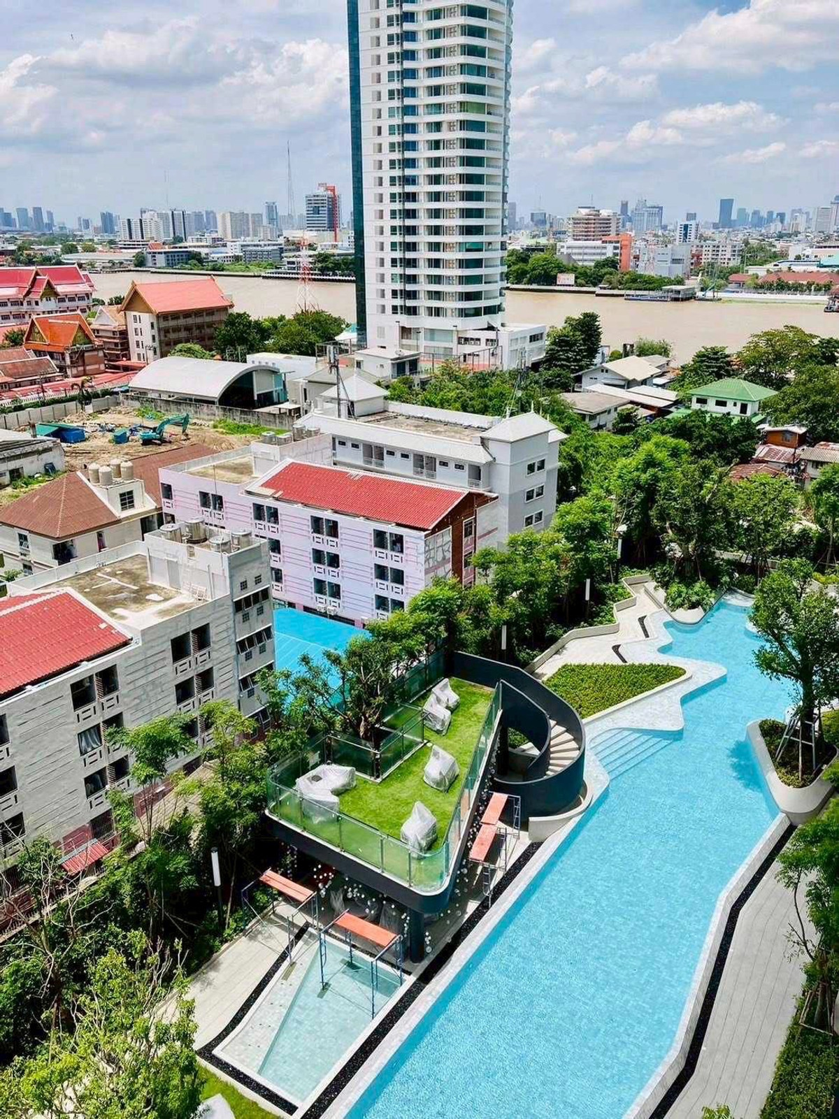 ให้เช่าคอนโดปิ่นเกล้า จรัญสนิทวงศ์ : 🏞️คอนโดวิวแม่น้ำ 🏞️  ให้เช่า ไอดีโอ จรัญฯ 70  ริเวอร์วิว✨