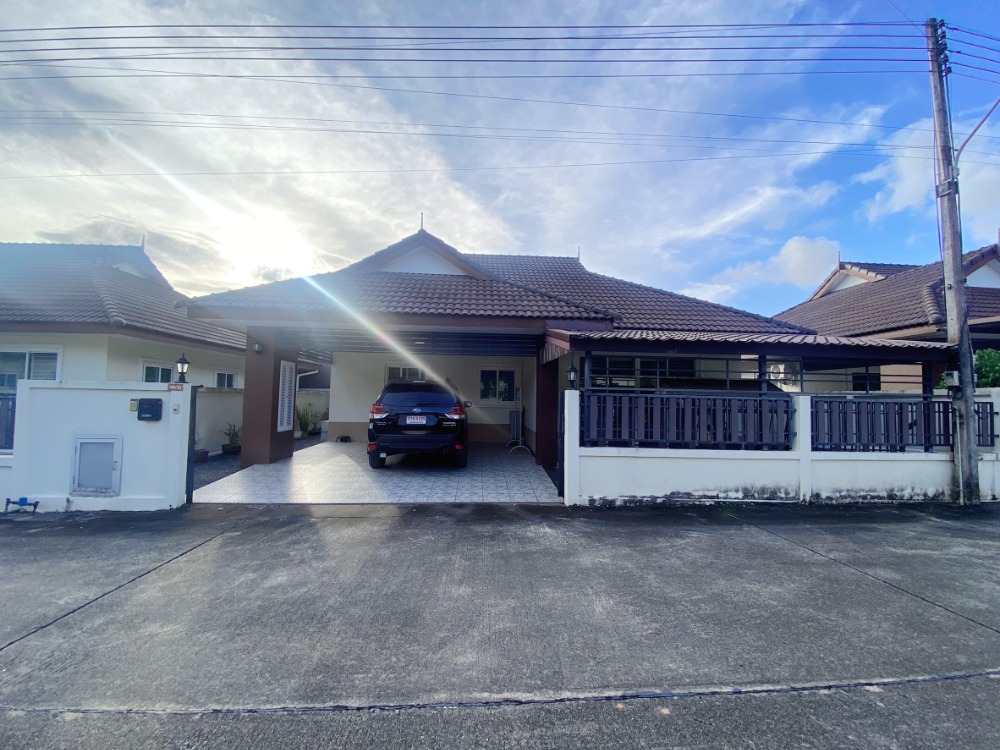 For SaleHouseHatyai Songkhla : Single house for sale, Proud Village, Tha Kham, Hat Yai, good location