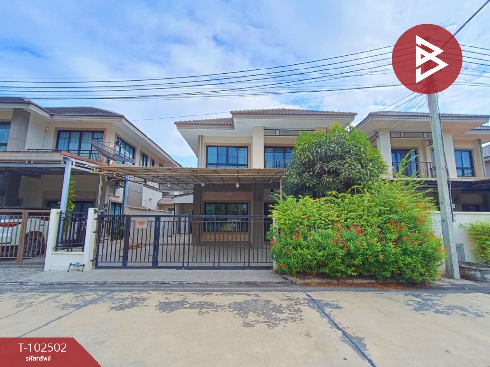 For SaleHouseNakhon Pathom : For sale: semi-detached house, Navasiri Village, Petchkasem-Joseph (Navasiri Petchkasem), Sam Phran, Nakhon Pathom