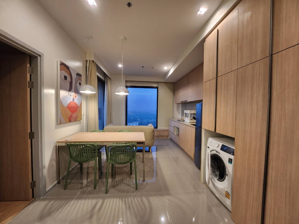 For RentCondoSapankwai,Jatujak : For rent, Condo M Chatuchak, 2 bedrooms, pets allowed, newly renovated room, free wifi for 1 month, choose your own program, ready to move in