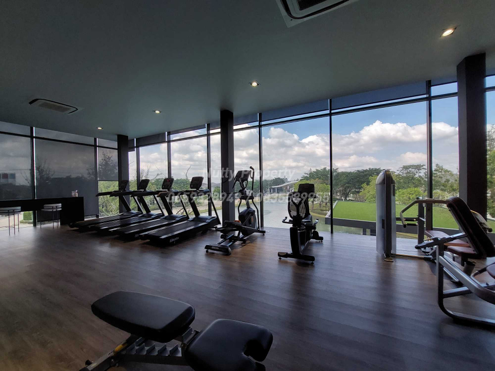 For SaleHouseLadkrabang, Suwannaphum Airport : Manthana Bangna-Wongwaen Sale-Rent Detached corner house, large area