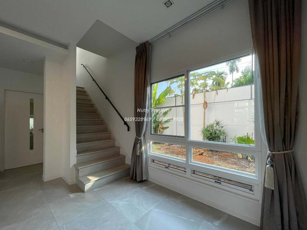 For RentHouseLadkrabang, Suwannaphum Airport : For Rent, Detached corner house, Phase 1, Manthana Bangna-Wongwaen