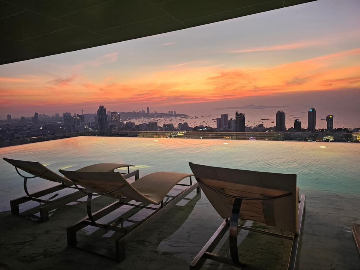 ให้เช่าคอนโดพัทยา บางแสน ชลบุรี สัตหีบ : FOR RENT ‼️Once Pattaya Condo 24th Floor 25,000 THB