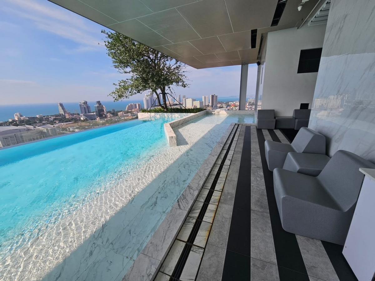 ให้เช่าคอนโดพัทยา บางแสน ชลบุรี สัตหีบ : FOR RENT ‼️Once Pattaya Condo 24th Floor 25,000 THB